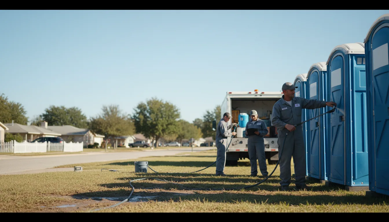 Long-Term Portable Toilet Rental in Spiro, OK near me